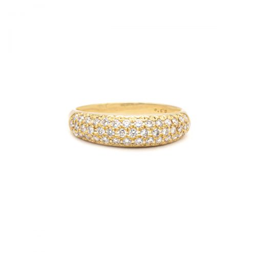 Diamond 0.50ct Yellow Gold K18 Ring 